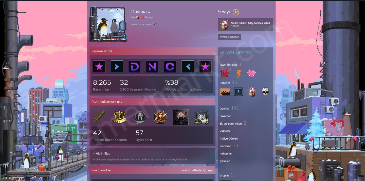 SATILIK STEAM HESABI (#1143618)