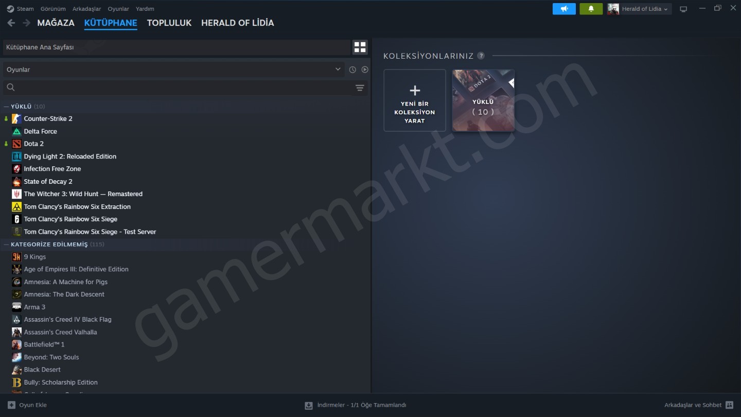 Steam Hesabı — RDR2, Cyberpunk 2077, God of War, Hogwarts Legacy (#1146346)