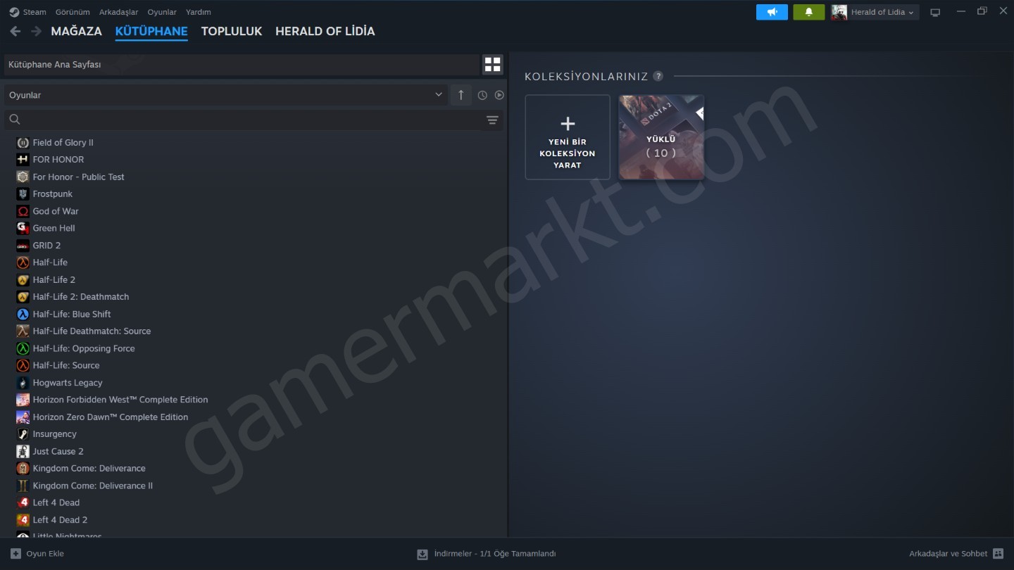 Steam Hesabı — RDR2, Cyberpunk 2077, God of War, Hogwarts Legacy (#1146346)
