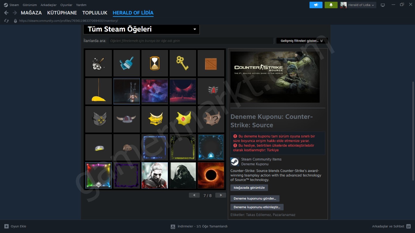 Steam Hesabı — RDR2, Cyberpunk 2077, God of War, Hogwarts Legacy (#1146346)
