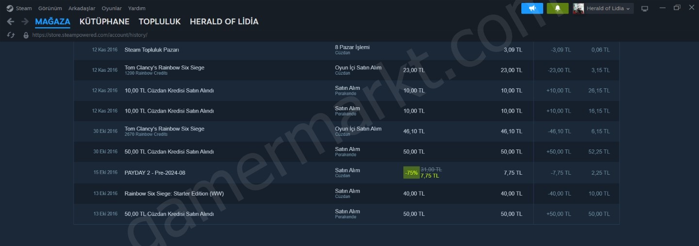 Steam Hesabı — RDR2, Cyberpunk 2077, God of War, Hogwarts Legacy (#1146346)
