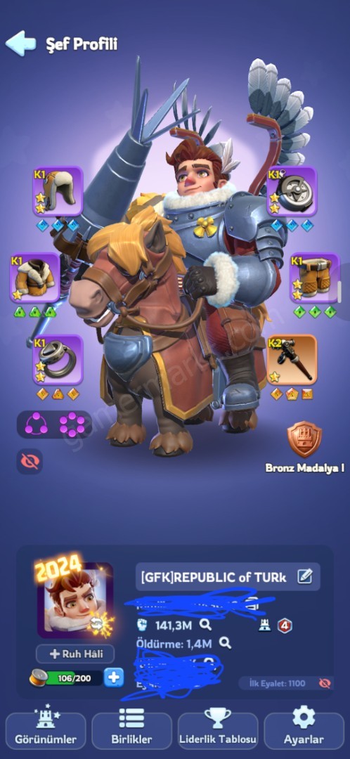 FC4 | 142M GÜÇ | VIP 10 | S11-S12 FULL KADRO | 1 MITHRIL | TEMİZ DEVİR (#1150650)