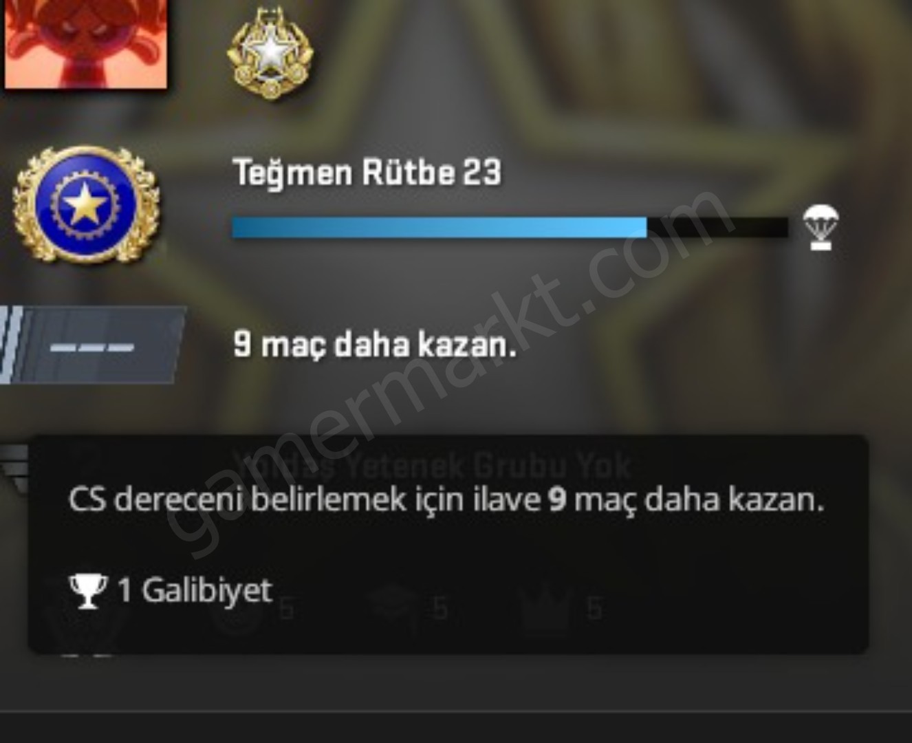1 ROZET + SEÇKİN + 150 SAAT ELLE KASILMIŞ CS2 HESAP (#1150961)