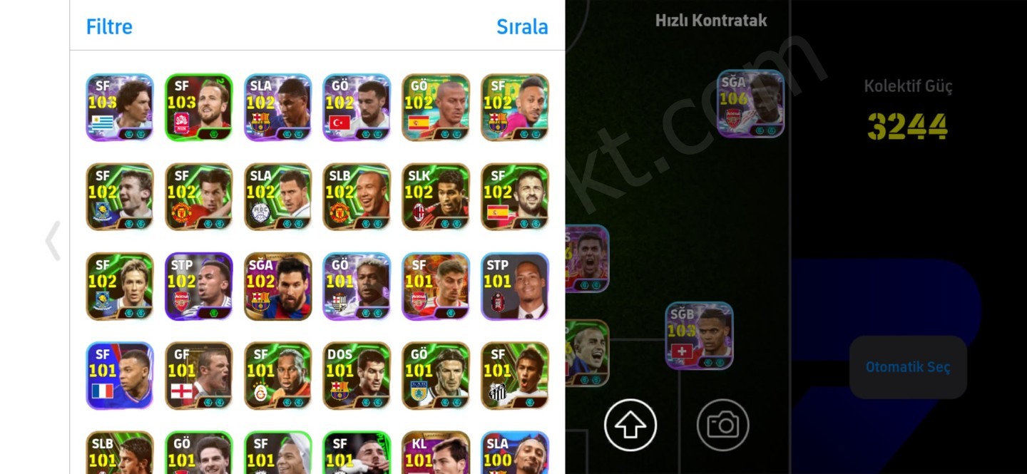 107 PELE BALE LI 5 Yıllık Main Hesabım Satılık (#1151808)