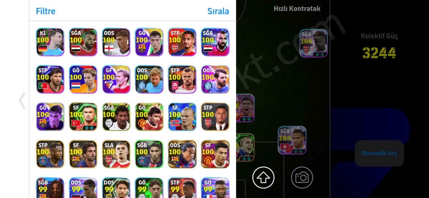 107 PELE BALE LI 5 Yıllık Main Hesabım Satılık (#1151808)