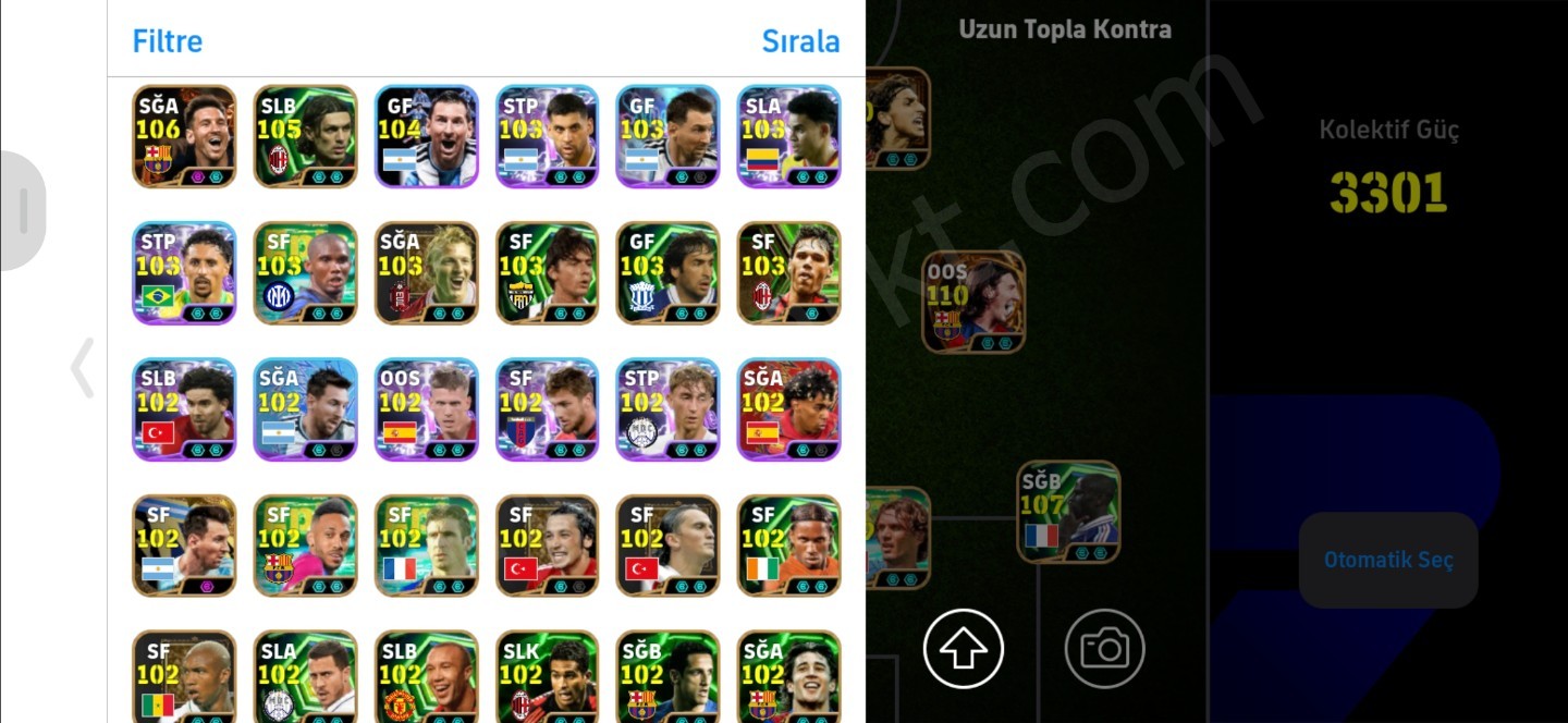 EKSİKSİZ 110 MESSİ İBRALI 109 BESTLİ HESAP (#1151817)