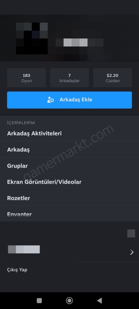 183 OYUNLU KELEPİR HESAP. BUGÜNKÜ DEĞERİ 2800 DOLAR!!! (#1085655)