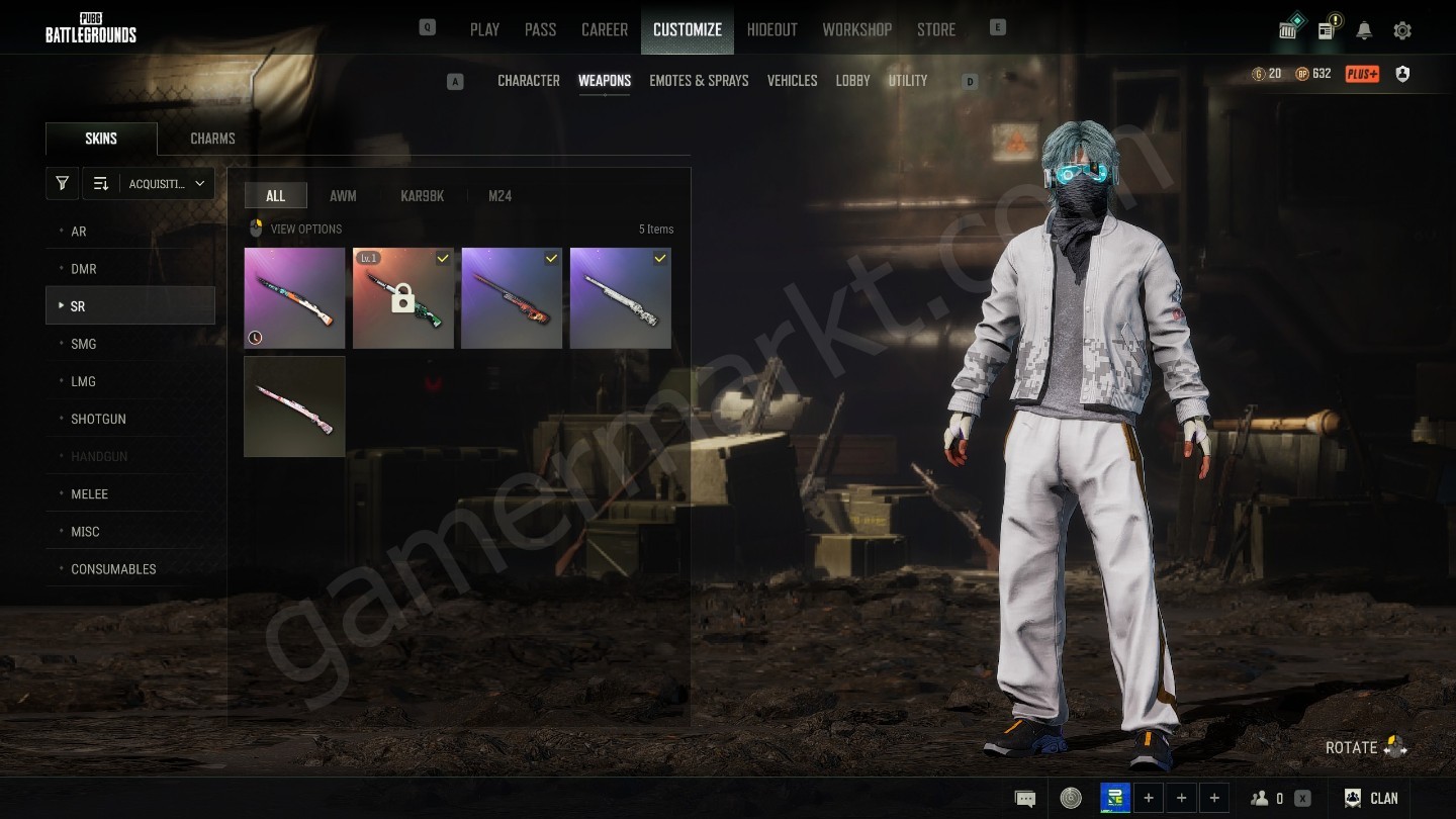 STEAM PUBG ACCOUNT - LVL 80, 3 Progressive skins (#1152544)