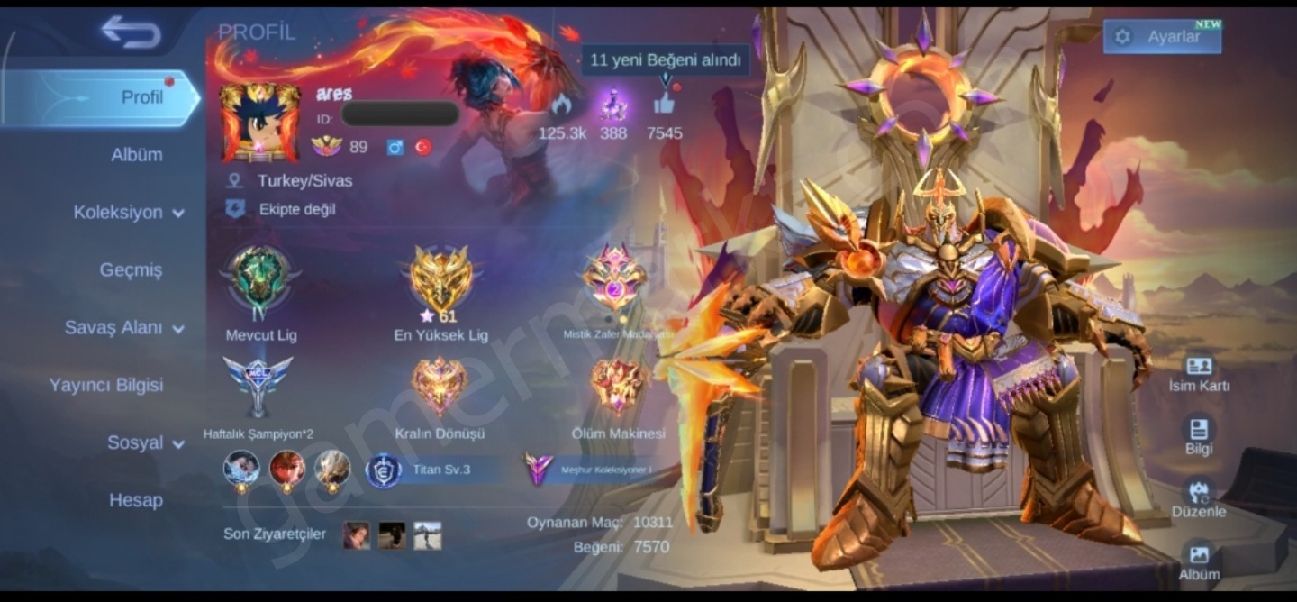 325 Kostüm+400binGold+ 130 Hero+30 k kitap (#1152805)