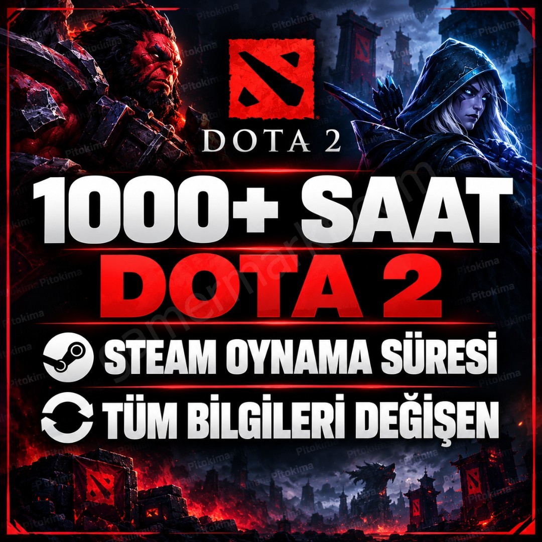 ☢️1000+ SAAT DOTA 2 STEAM HESABI + HER ŞEYİ DEĞİŞEN (#1153356)