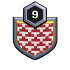 Clash of Clans Rozet - 9 Level