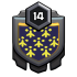 Clash of Clans Rozet - 14 Level