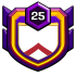 Clash of Clans Badge - 25 Level
